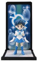 TAMASHII NATIONS Tamashii Buddies Gražioji globėja Sailor Moon Sailor Mercury Apie 90 mm ABS PVC Pilna figūrėlė & Iš anksto nudažyta gray