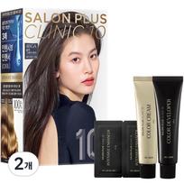Mise-en-scène Salon PLUS CLINIC 10 general hair dye, blue gray ash, 2 pcs. beige