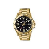 CASIO G Shock MTP VD01G 1B MTP-VD01G-1B Gold Strap Regular Box black