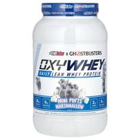 EHPlabs, Ghostbusters™, OxyWhey, Kasdienis baltymas be laktozės, Mini zefyriukai, 1,76 svaro (800 g)