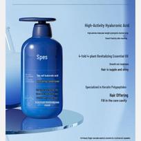 Spes Sea Salt Hyaluronic Acid Oil Control Hair Care Set blue