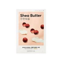 MISSHA Airy close-fitting sheet mask, 1 piece shea butter, 1 pack, 1 piece beige