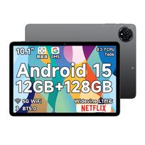 „Android 15 Bmax I10 Plus“ planšetinio kompiuterio su „Android 15“ išvaizda, 10 colių įstrižainė, 12GB atmintis, 128GB atmintis, 1 TB „WidevineL1 Netflix“, T606 procesorius, 6000 mAh talpos, visas C tipo funkcijas turintis, 5G „WiFi OTG“ tipo ekranas. pilka spalva