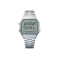 CASIO Unisex VINTAGE Series Green Watch A168WA-3AY A168WA-3AY Green Regular Watch Box gray