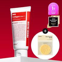 MEDI-PEEL Red Lacto Collagen Clear 2.0 specialus rinkinys (300 ml + giliai valanti kempinė)
