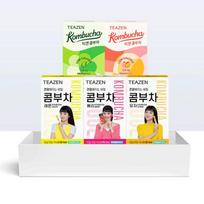 [4+1] Teazen Kombucha 10 sticks x 5 boxes mixed (50 sticks), Korea Kombucha