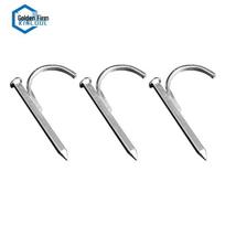 PPR Water Pipe Clamp Hooks with Nails 20mm (4-Point) gray