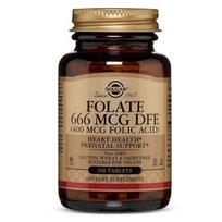 Solgar Folic Acid 666mcg DFE Tablets, 250 Tablets, 1 Piece