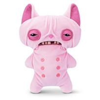 Fuggler Alley Cats 9-Inch Plush Toy Wrinkle Macsticle Funny Ugly Monster with Human-Like Teeth Collector's Plush for Kids Tweens Teens Adults Cat
