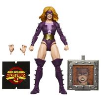 Hasbro Marvel Legends Series Retro Marvel Comics Secret Wars Collectible Action Figure with Shield G0784 Titania, 6-inch (Authentic) blue