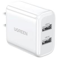 UGREEN dviejų prievadų USB sieninis įkroviklis