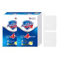 Safeguard Antibacterial Bar Soap - Pure White & Lemon 8-Bar Value Pack blue