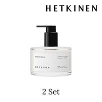 Hetkinen Juniper Chaga Hand Balm 200ml (2 Pieces) Woody Scent Hand Cream (For Body)