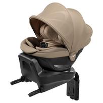 Carmate vaikiška kėdutė Saugumo standartas ISOFIX Sukama tipo Galima naudoti nuo naujagimių Sterilizacija Klut R Pirmosios 2 Perlinė smėlio spalva Šokinėjantis diržas smėlis