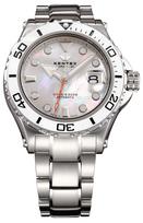 [KENTEX] Mechaninis automatinis laikrodis 200M Neperšlampamas Marineman Seahorse II Divers S706M-18 Vyriškas sidabras sidabras