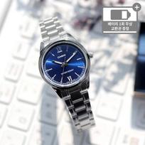 Casio Moteriškas klasikinis madingas metalinis laikrodis LTP-V005D-2B2U blue