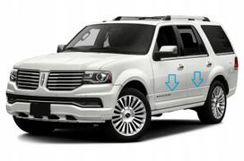 Lincoln Navigator 2003-2016 - Chromuotos šoninės durų juostelės