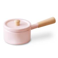 [IRIS OHYAMA] Milk Pan 14cm Light Pink MLKP-14 – milk-pan white