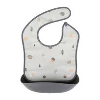 Nordico Loro bib, Dochi friend, 1 piece, 1 piece white