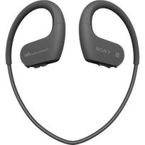 Sony Walkman su ausinėmis W serija 4GB sportinis MP3 grotuvas suderinamas su Bluetooth Atsparus Įrengtas išorinė garso fiksavimo funkcija Black B juoda