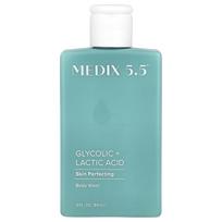 Medix 5.5, Kūno prausiklis, Odą tobulinantis, Glikolio + pieno rūgštis, 3 fl oz (89 ml) blue