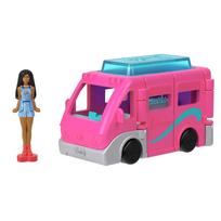 Barbie Mini Barbie Land Svajonių Kempingas su 1 Mikro Lėle Persirengimo Žaidimas Kempingas 6 Metų ir Vyresni Rožinis HYF39 Lėlė/Namas Žaidimas/Apsimetinėjimas pink