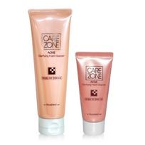 Care Zone Acne Clarifying Foam Cleanser 130ml + 31ml, 1 piece beige