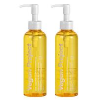 Vegan Project Beta Carotene Carrot Cleansing Oil 200ml 2pcs, 2pcs yellow