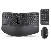 Perixx Ergonomic and Numeric Keypad Set with Split Adjustable Palm Tilt Membrane English Layout PERIDUO-606 Keyboard, Mouse, Keys, Rest, Wheel, juoda