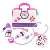 Doc McStuffins 4 serijos žaislų ligoninės gydytojo krepšio rinkinys, mišrios spalvos, populiarūs Korėjos žaislai pink