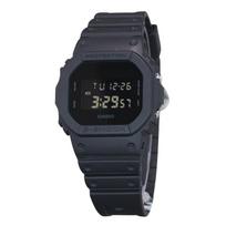 Casio G-Shock skaitmeninis dervos dirželis, kvarcinis DW-5600UBB-1 200M vyriškas laikrodis juoda