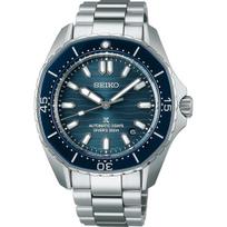 Seiko Vyriškas SBDC203 (PROSPEX DIVER SCUBA mechaninė vyrų metalinė juosta) Apvalus laikrodis sidabrinis analoginis