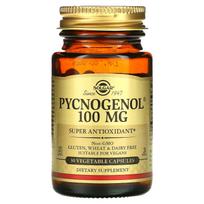 Solgar, Pycnogenol, 100mg, 30 daržovių kapsulių