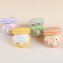 1/4 vnt. Makaronų Burbulinio Burgerio Squishy Streso Malšintuvas Mielas Animacinis Squishy Fidget Sensorinis Žaislas Biuro Pokštams ir Stalo Dekoravimui beige