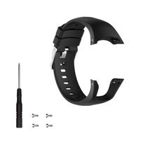 Suunto Spartan Trainer Wrist HR Silikoninis laikrodžio dirželis juoda