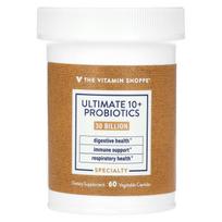The Vitamin Shoppe, Ultimate 10+ Probiotic, 30 billion CFU, 60 veggie capsules