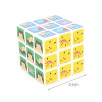 Pokemon Premium 3x3 kubas Pikaču personažo dėlionės žaislas 1 ea white