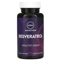 MRM Nutrition, Nutrition, Resveratrol, 60 Veggie Capsules