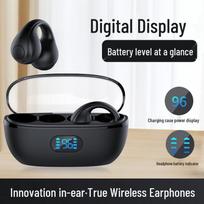 Sayrelances 360-Degree Surround Sound Bluetooth 5.3 Ear Clip Earphones