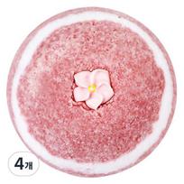 Arvien Pink Blossom Bubble Bath Salt, 130g, 4 pieces pink