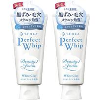 Senka Perfect Whip White Clay, 2 pieces, 120g white
