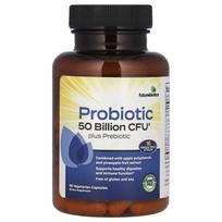 Futurebiotics, Probiotic Plus Prebiotic, 50 milijardų KSV, 60 daržovių kapsulių (25 milijardai KSV vienoje kapsulėje)