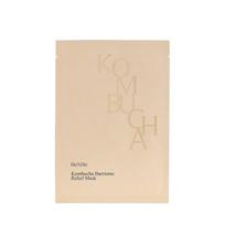 [Vegan Certified] REXRE Kombucha Variom Relief Mask 5 sheets (Bio Cellulose Sheet) beige