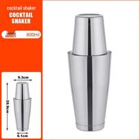 Shangqi 800ml Stainless Steel Cocktail Shaker white