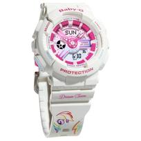 CASIO × My Little Pony BA-110 serijos Kvarcinis Dervos dirželis Moteriškas laikrodis Rožinis ciferblatas BA-110XMLP25-7PFUN rožinė