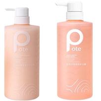 Bartie Amino Acid Rose Shower Gel & Tulip Shampoo Set beige
