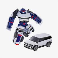 [jauni žaislai] Mini Tobot Sonic transformuojamas robotas veiksmo figūrėlė white