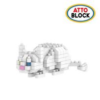 Nanoblock White Cat D (698-A9dr) white