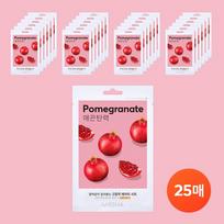 [MISSHA] Airy close-fitting sheet mask 25 sheets (pomegranate) white