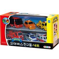 Tayo Special Little Bus Friends 6 dalių rinkinys, mišrios spalvos, populiarūs Korėjos žaislai yellow